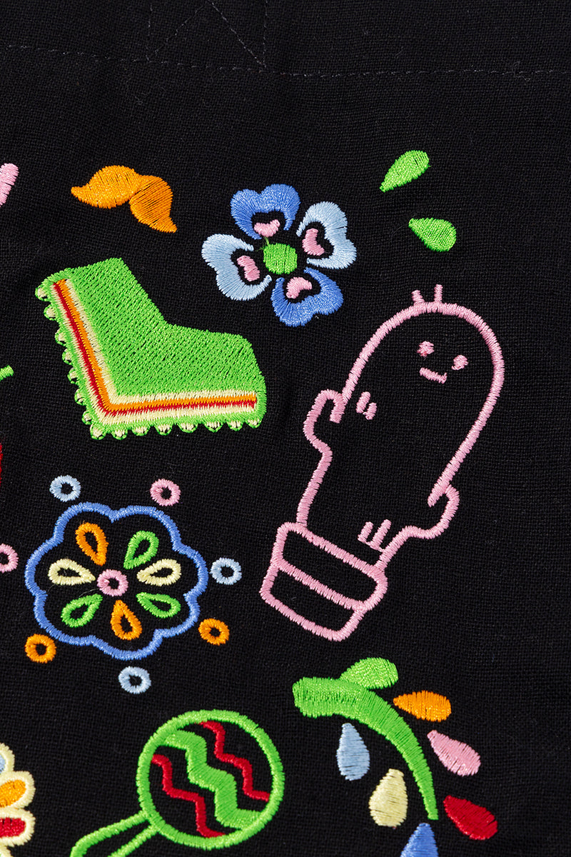 刺繍トートバッグ(メキシカン) うさまる