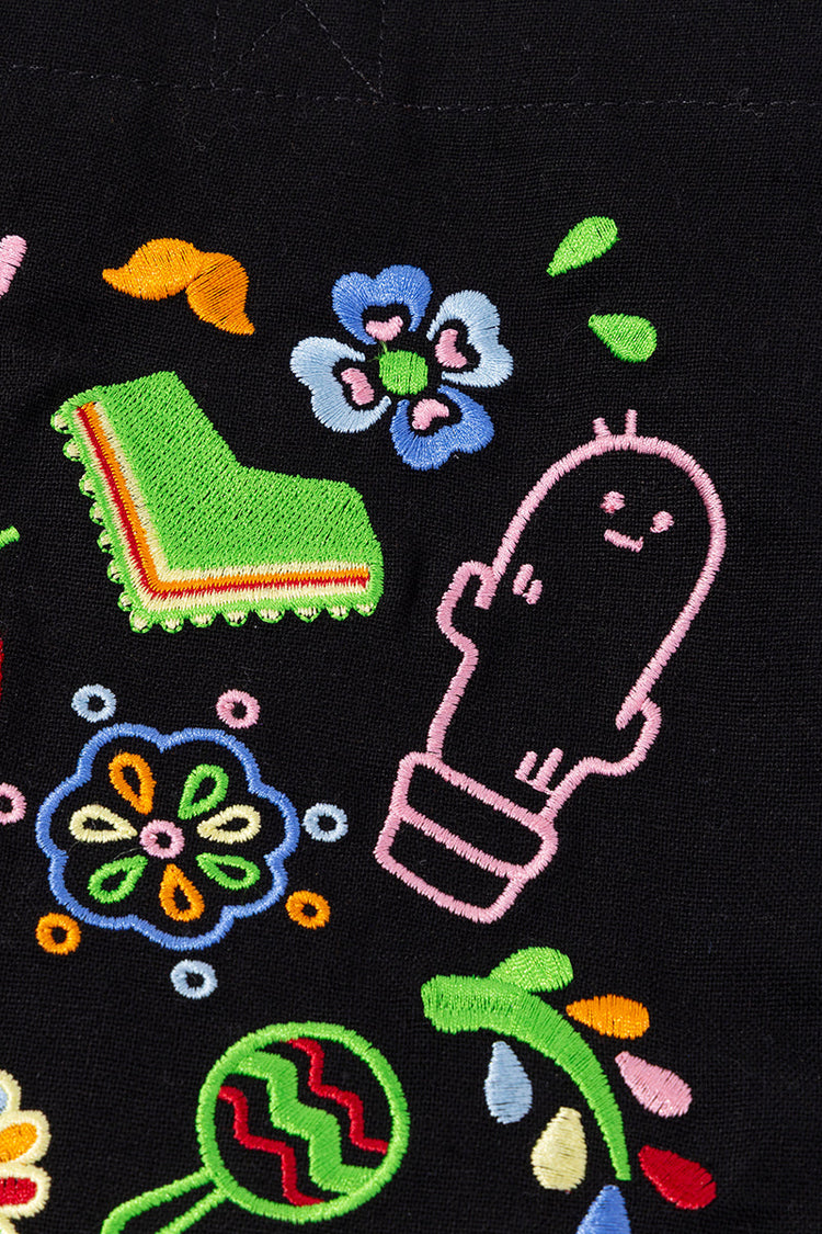 刺繍トートバッグ(メキシカン) うさまる