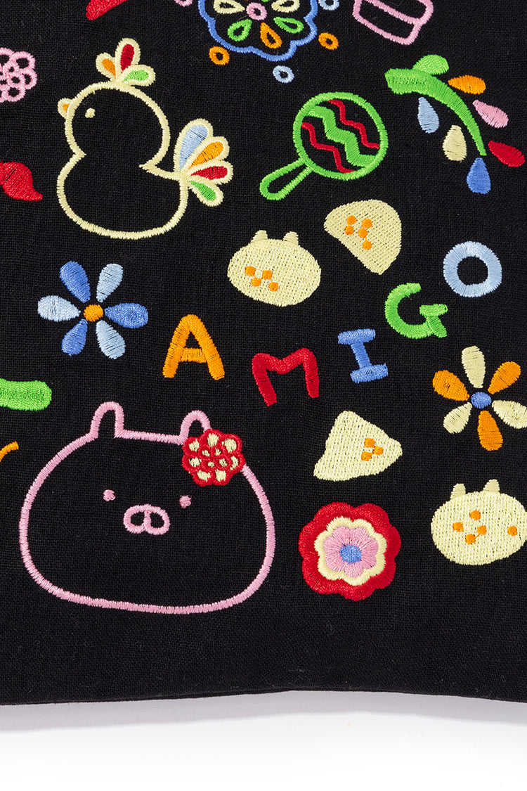 刺繍トートバッグ(メキシカン) うさまる