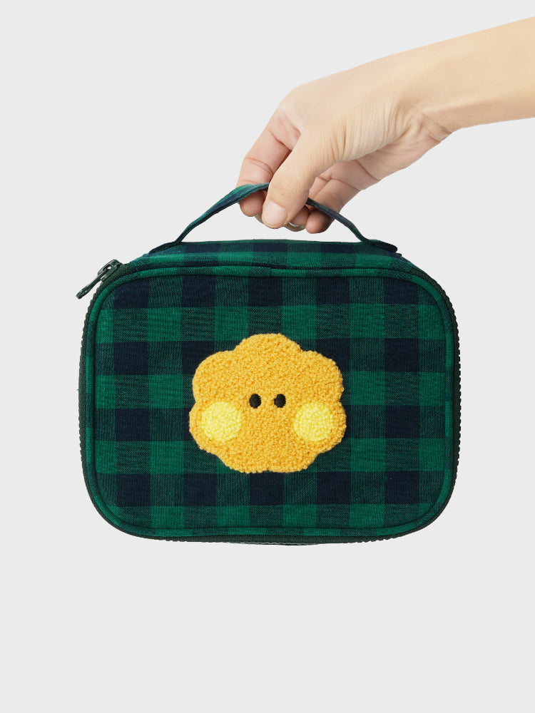 minini ベーシック チェックポーチ SHOOKY