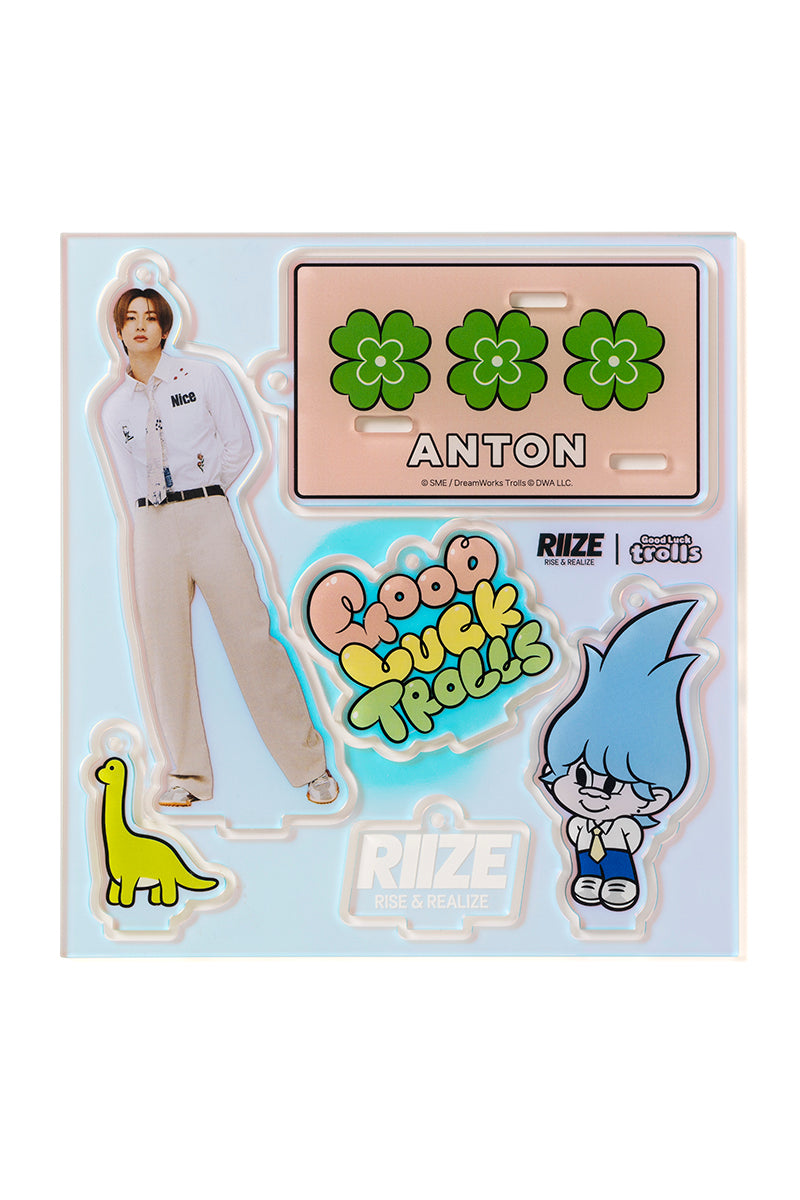[RIIZE X Good Luck Trolls] ACRYLIC STAND & KEYRING (ANTON)