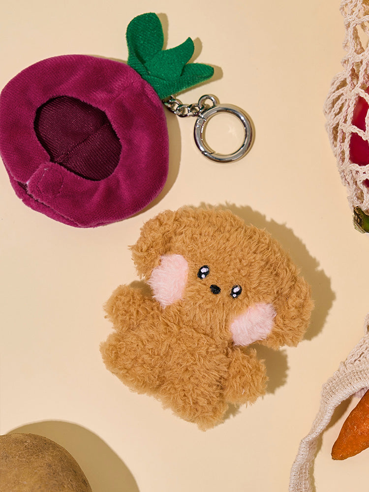 mini minini ぬいぐるみキーリング(FARM) チョコニ