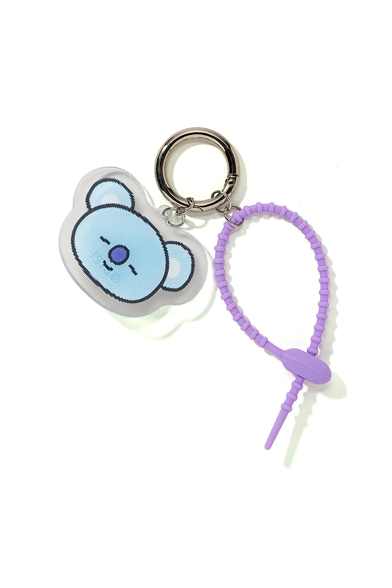 おもしろフェイスレンチキュラーキーチェーン(ゆるフェイス) KOYA