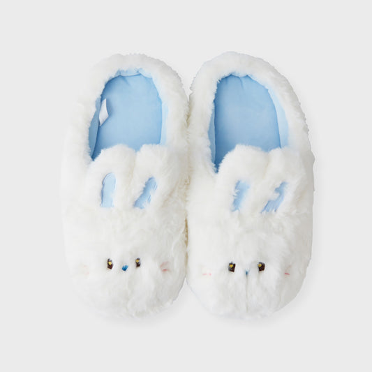 bunini ぬいぐるみスリッパ (WHITE)