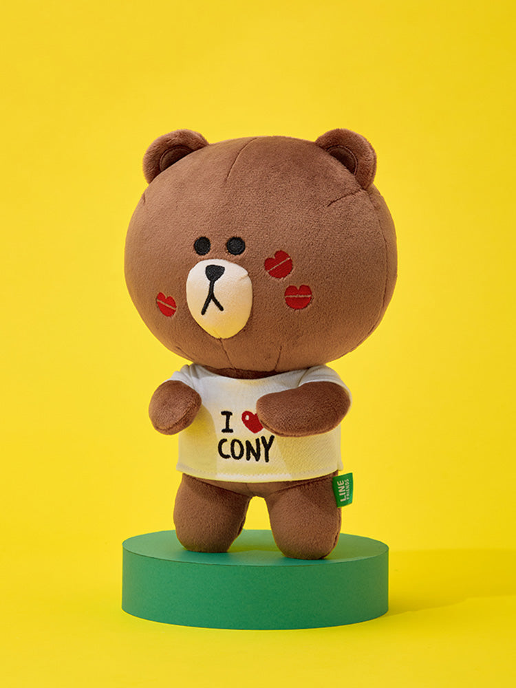 LINE ブラウン ぬいぐるみ 約10cm カップルぬいぐるみ(ORIGINAL) ブラウン – LINE FRIENDS SQUARE
