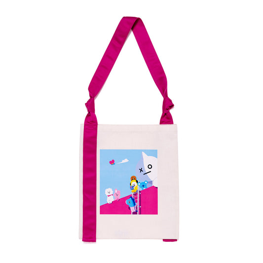 MUSEUM トートバッグ(ピンク) BT21