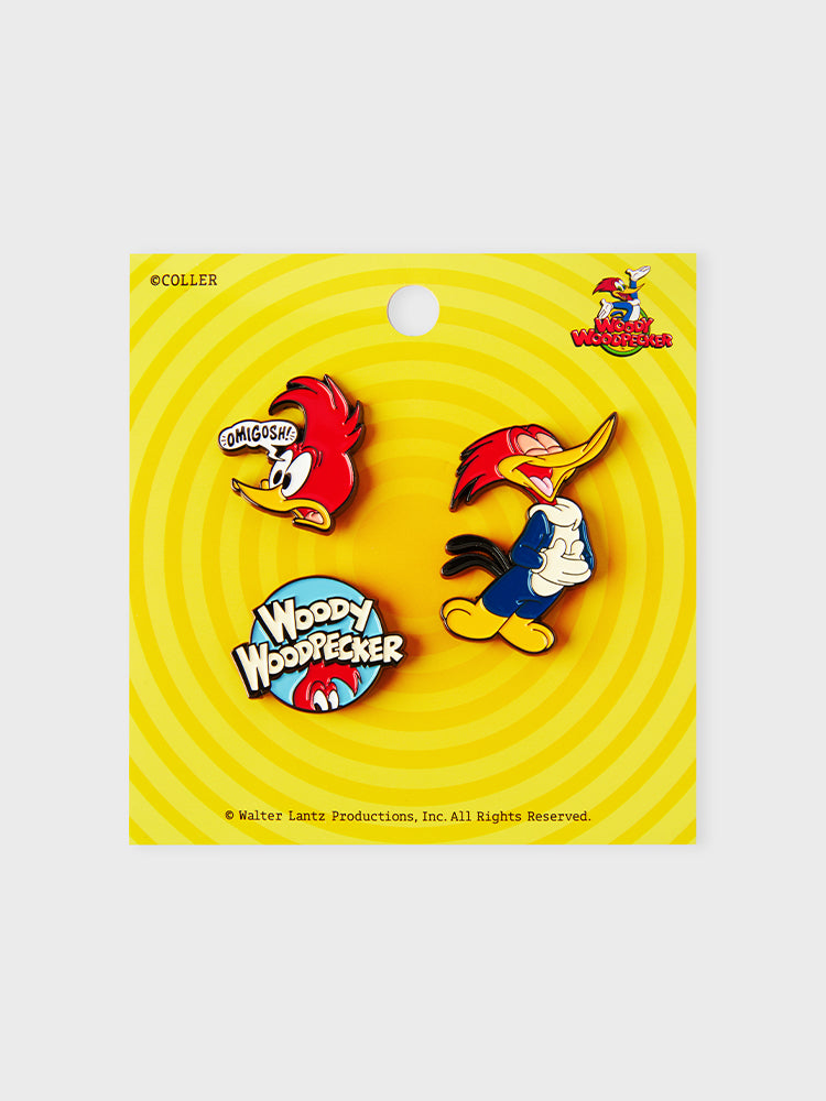 COLLER x UNIVERSAL メタルスティコンセット ウッディー・ウッドペッカー