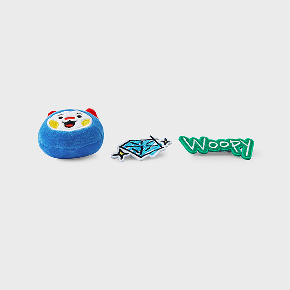 ぬいぐるみバッジセット(TREASURE COLLECTION) WOOPY