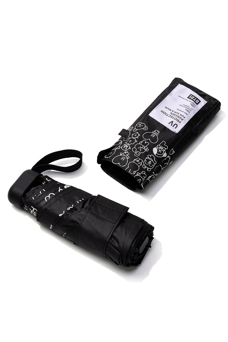 晴雨兼用傘 ブラック BT21