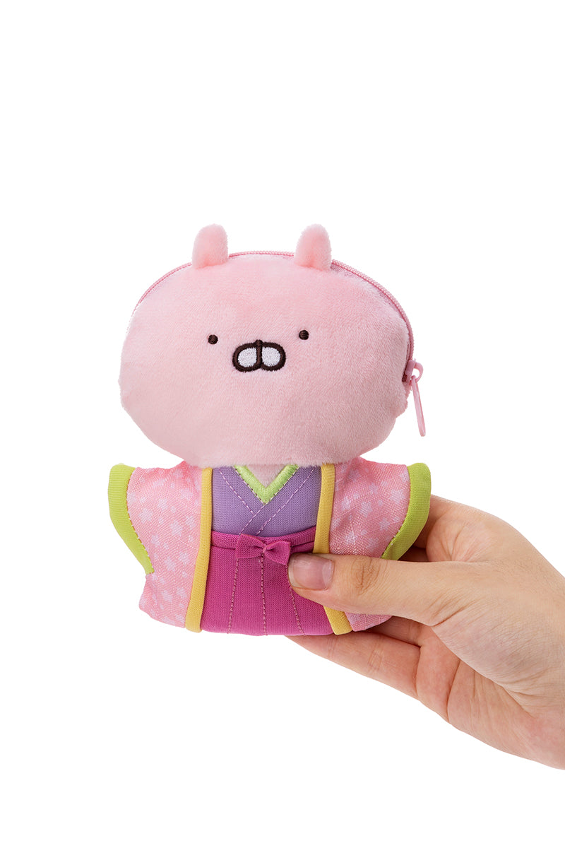 かぐや姫 ダイカットフラットポーチ(むかしばなし) うさこ