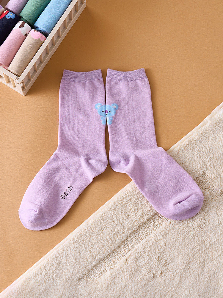 ベーシック デイリージャカードソックス KOYA