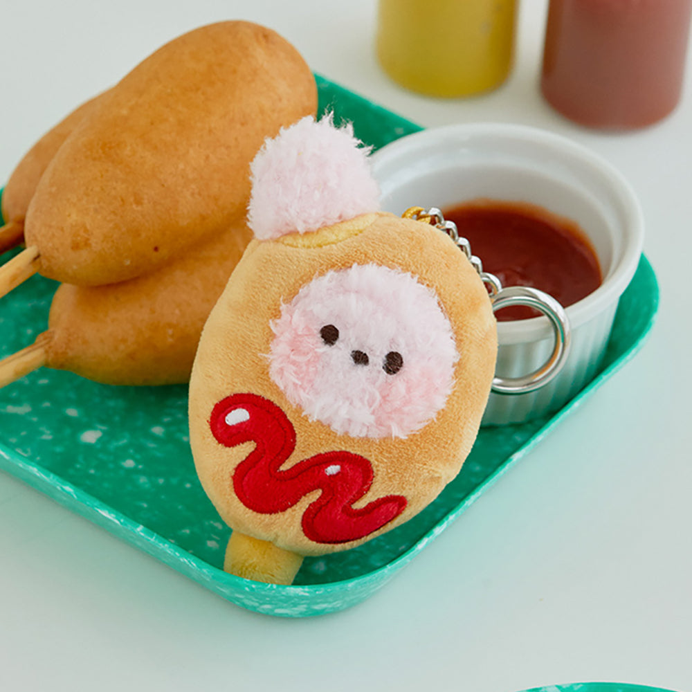 BT21 minini ぬいぐるみキーリング(韓国屋台グルメ) COOKY