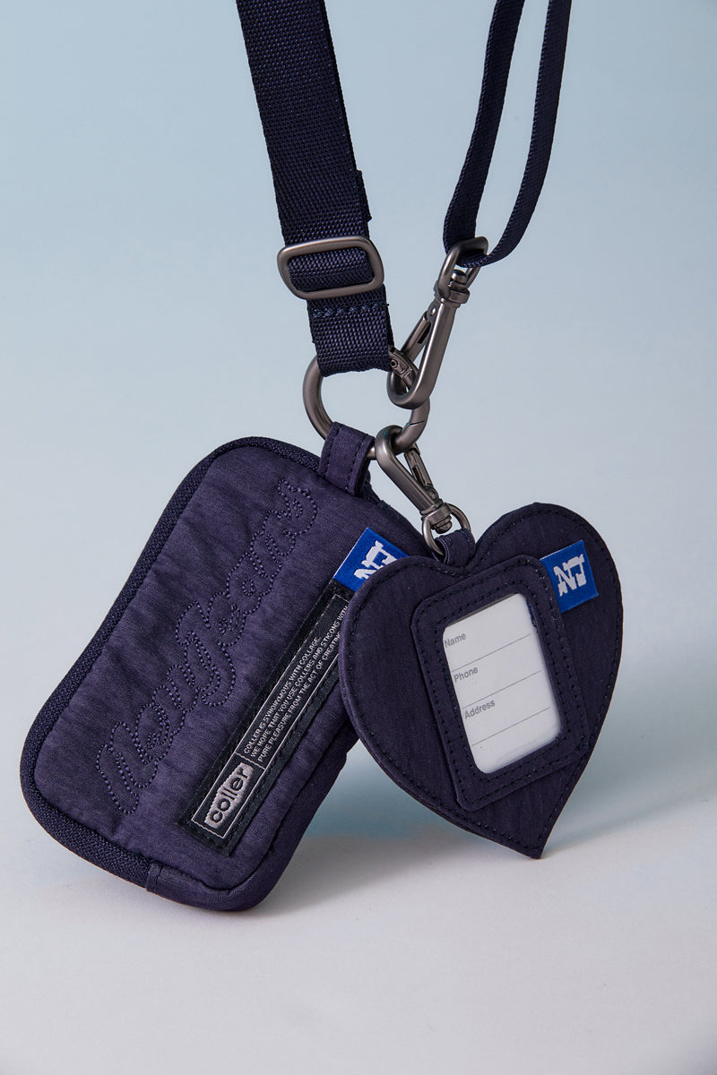 NJ X COLLER カードウォレットセット(MIDNIGHT BLUE)
