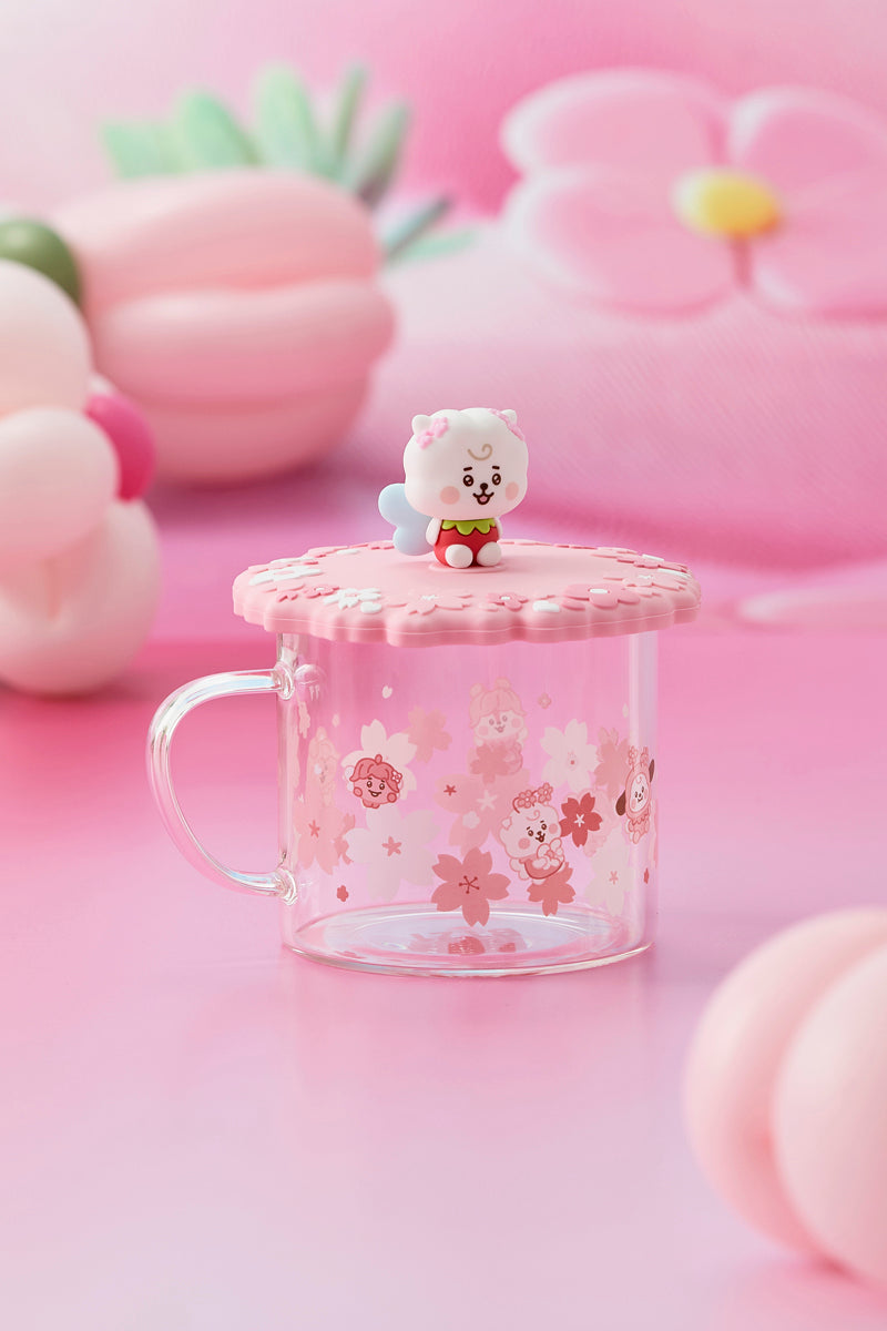ベビー ガラスコップ＆カバー(SPRING FAIRY) RJ