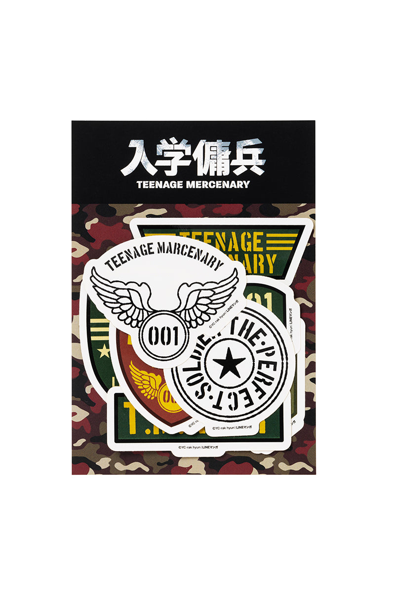 入学傭兵 カモフラステッカー
