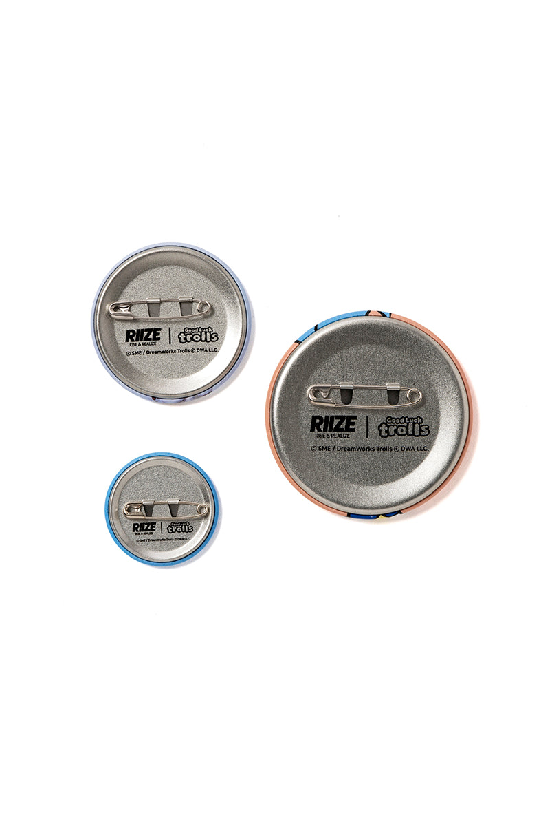 [RIIZE X Good Luck Trolls] CAN BADGE SET (ANTON)