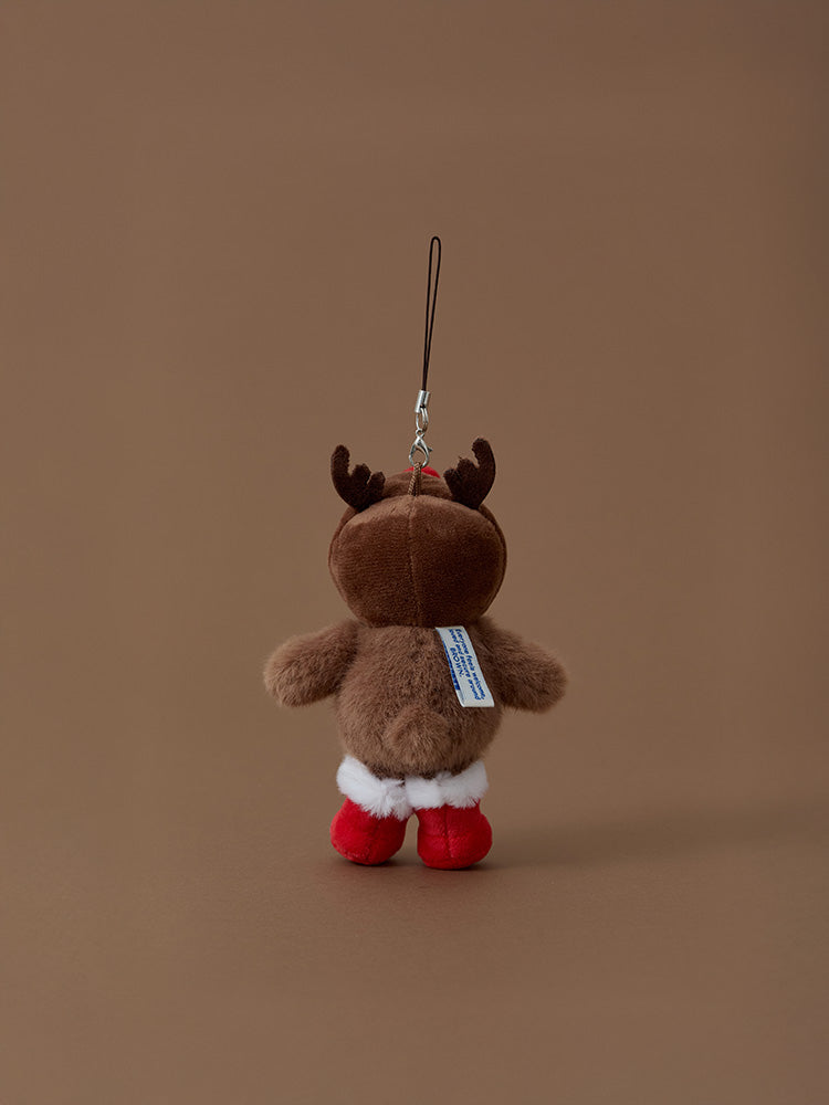 きぐるみキーリング トナカイ(HUG BROWN) ブラウン