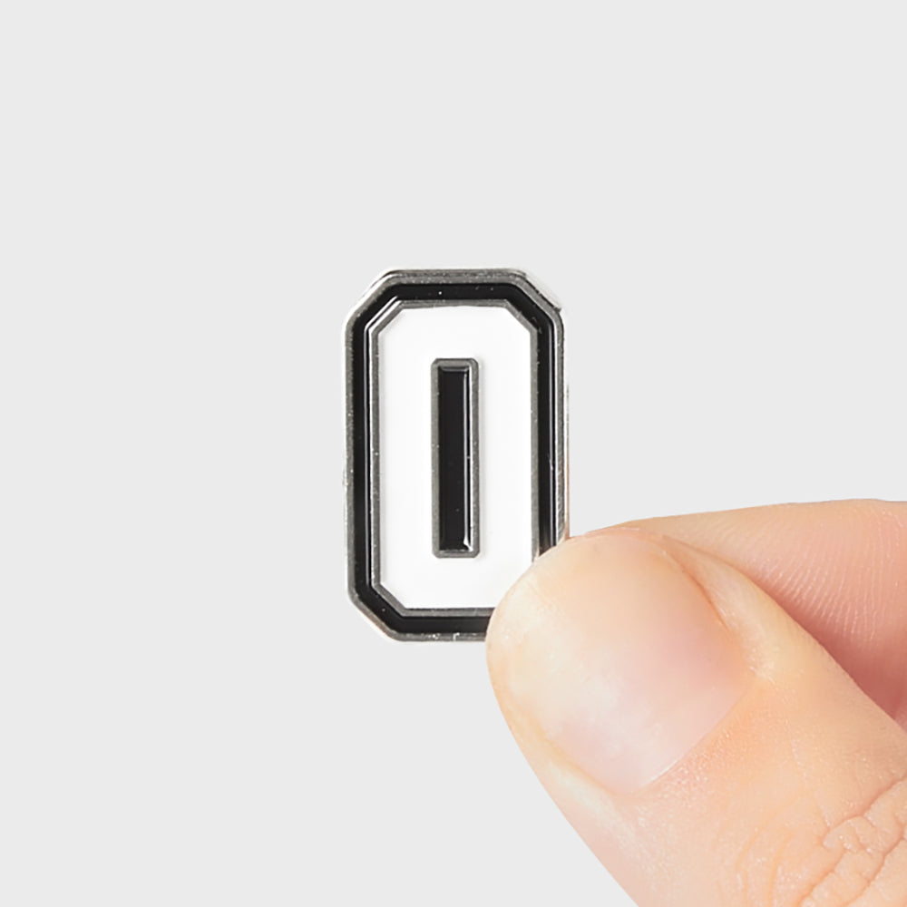 COLLER メタル数字スティコン ホワイト