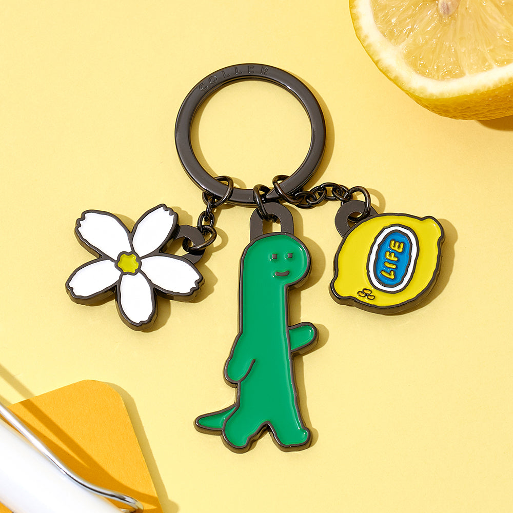 メタルキーリング 3PCS(LEMONADE) ブラキオ