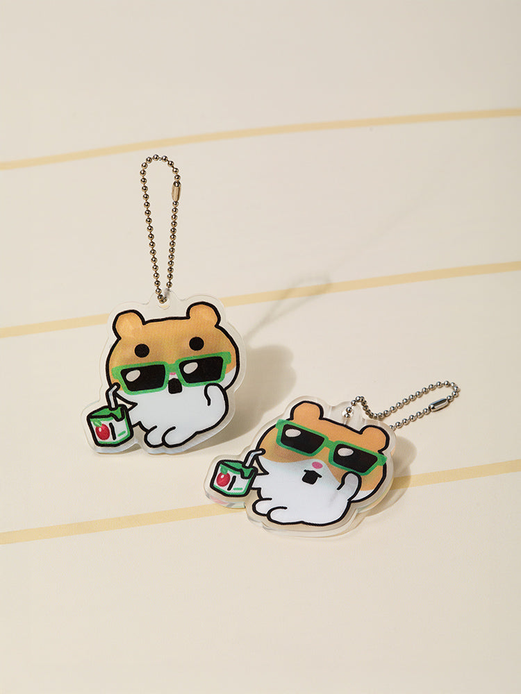 DOOHAMBBA! レンチキュラーアクリルキーリング HAMMURABI