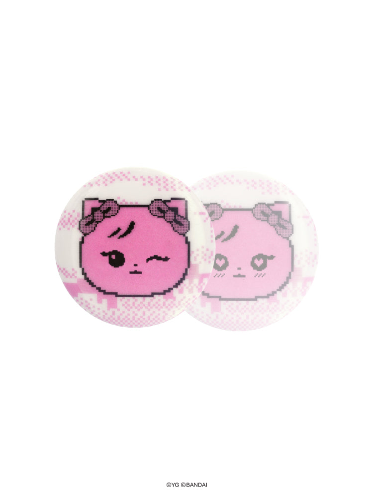 《期間限定販売》【BLACKPINK X TAMAGOTCHI】BLACKPINK RANDOM LENTICULAR PIN BUTTON