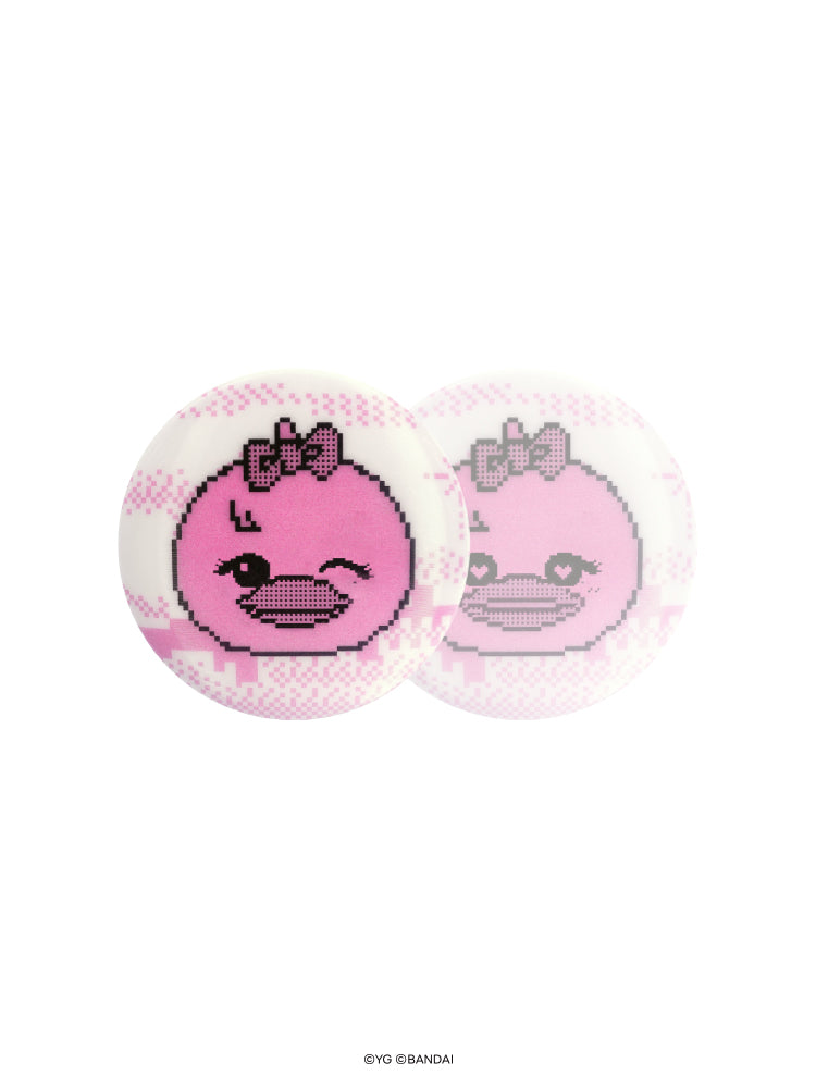 《期間限定販売》【BLACKPINK X TAMAGOTCHI】BLACKPINK RANDOM LENTICULAR PIN BUTTON