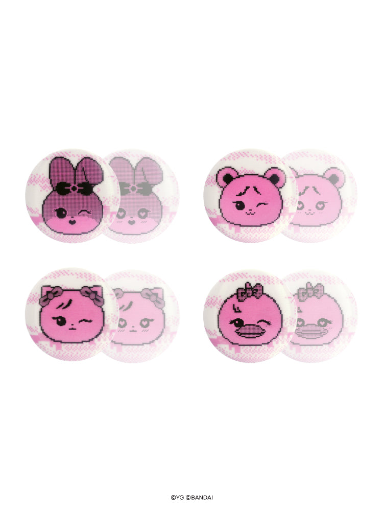 《期間限定販売》【BLACKPINK X TAMAGOTCHI】BLACKPINK RANDOM LENTICULAR PIN BUTTON