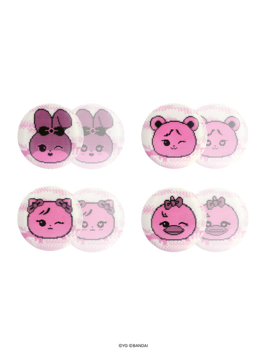 《期間限定販売》【BLACKPINK X TAMAGOTCHI】BLACKPINK RANDOM LENTICULAR PIN BUTTON