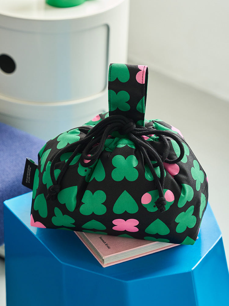 minini x DROPDROPDROP 巾着バッグ レニニ