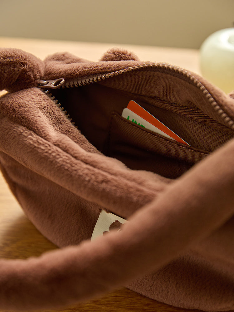 トートバッグ(HUG BROWN4) ブラウン