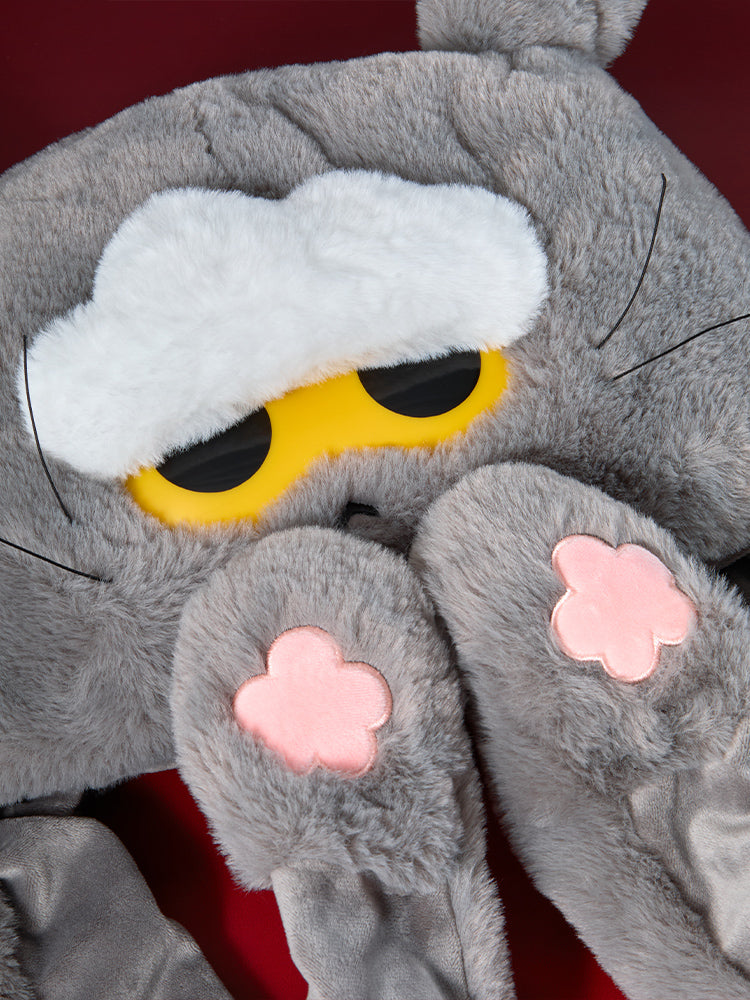 グレーのぬいぐるみと帽子セット ZO&FRIENDS 帽子(ZOAful Winter) ZOA – LINE FRIENDS SQUARE JAPAN