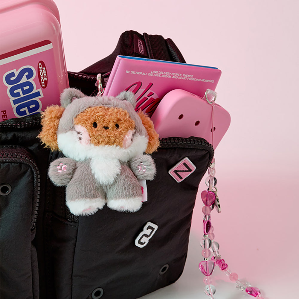 minini ぬいぐるみキーリング(catnini) チョコニ