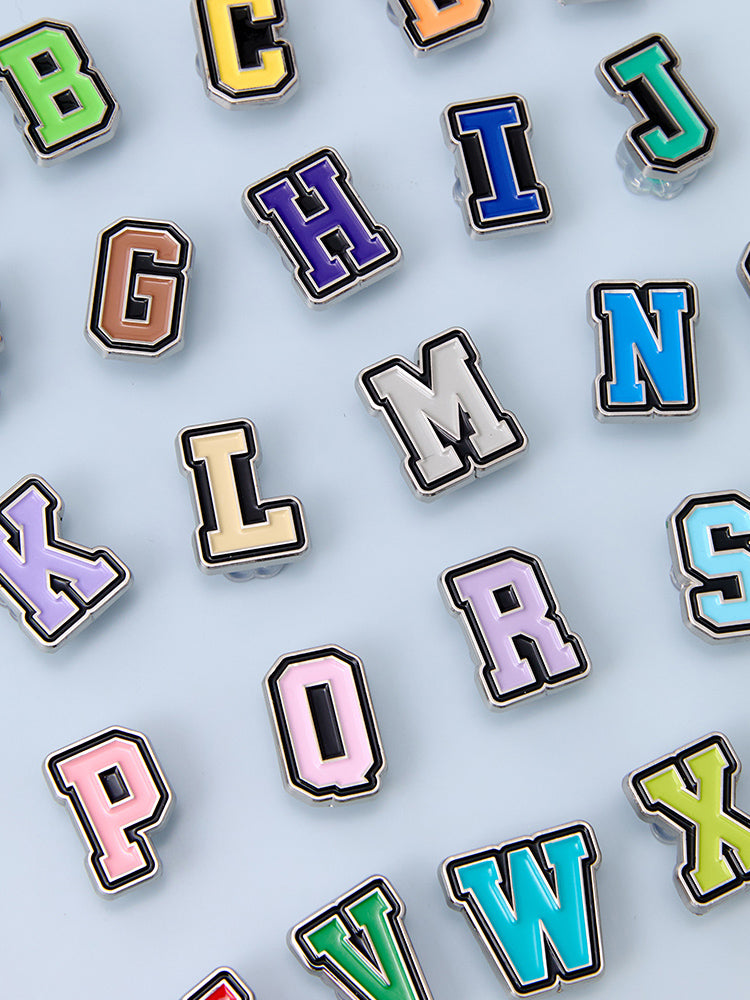 COLLER メタルアルファベットスティコン(カラー) A～Z