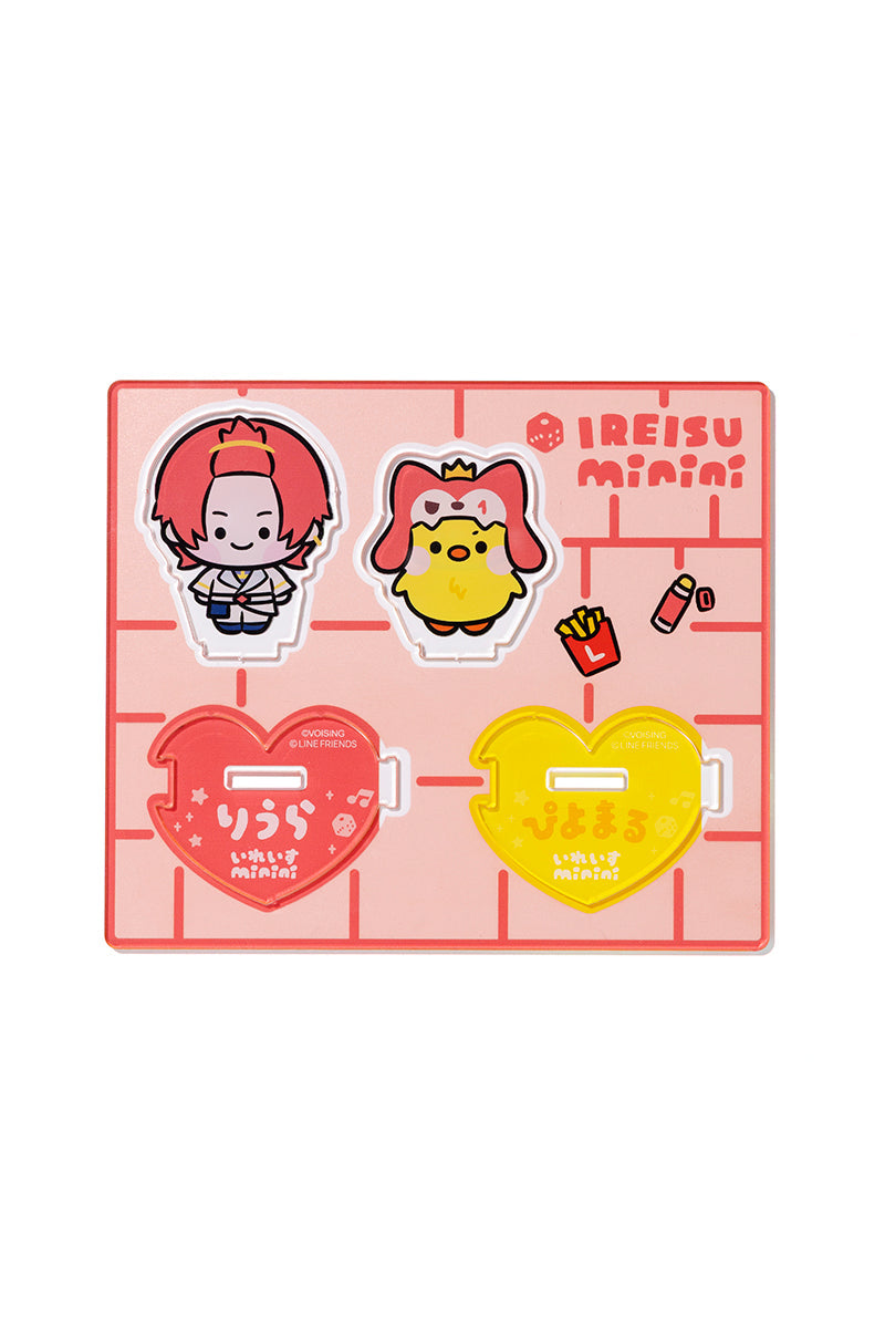 【予約販売】いれいすminini つながるアクリルスタンド りうら＆ぴよまる