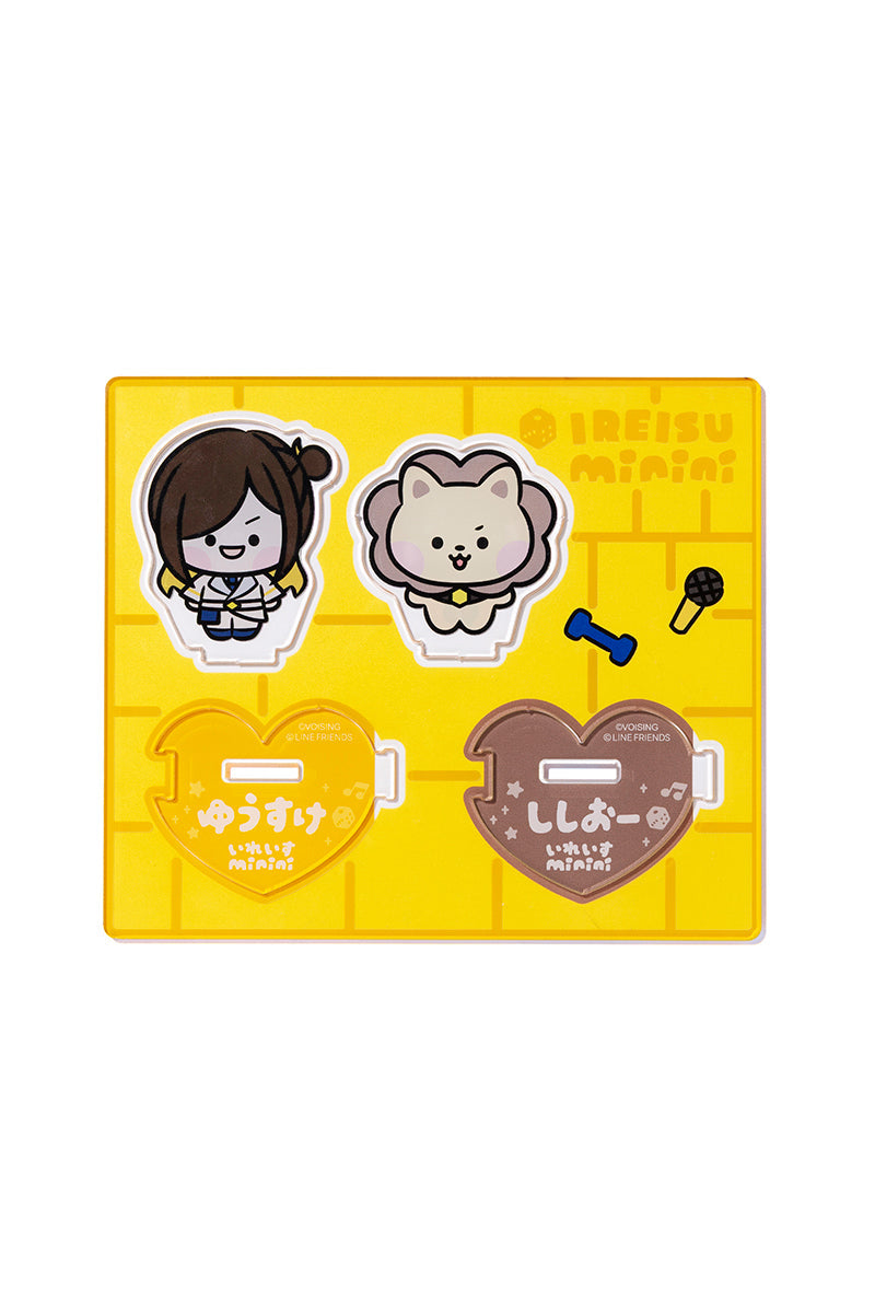 【予約販売】いれいすminini つながるアクリルスタンド ゆうすけ＆ししおー
