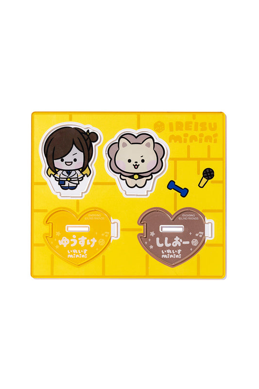 【予約販売】いれいすminini つながるアクリルスタンド ゆうすけ＆ししおー