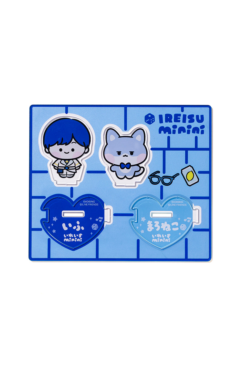 いれいすminini つながるアクリルスタンド いふ＆まろねこ