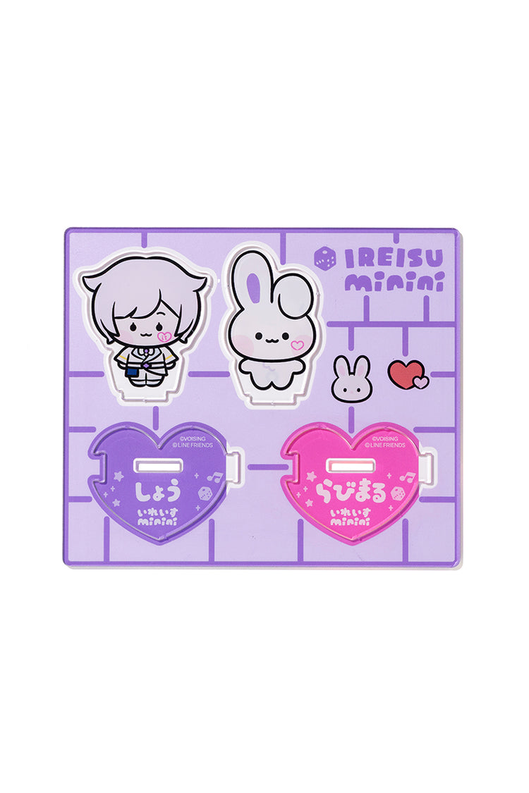 【予約販売】いれいすminini つながるアクリルスタンド しょう＆らびまる