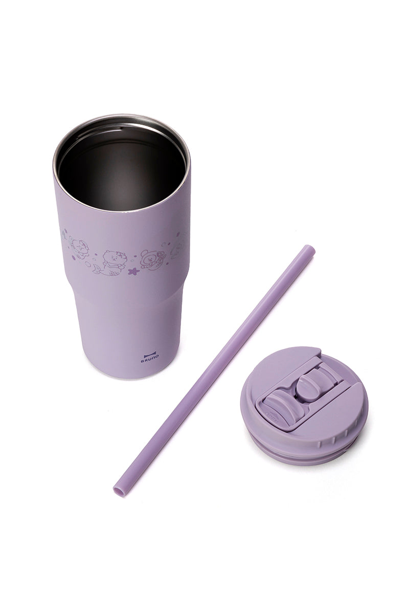 ★BT21 クッキー タンブラー パープルエディション★ BT21 COOKY TUMBLER PURPLE OF WISH EDITION – LINE FRIENDS SQUARE