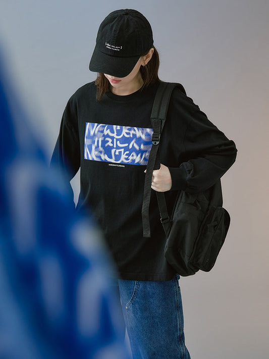 NewJeans X Hiroshi Fujiwara COLLER 長袖Tシャツ ver.1