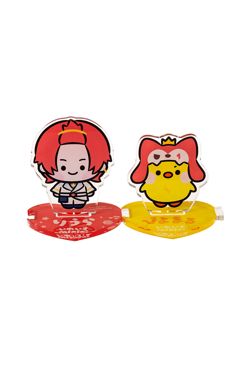 【予約販売】いれいすminini つながるアクリルスタンド りうら＆ぴよまる