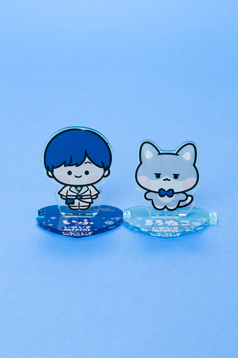 いれいすminini つながるアクリルスタンド いふ＆まろねこ