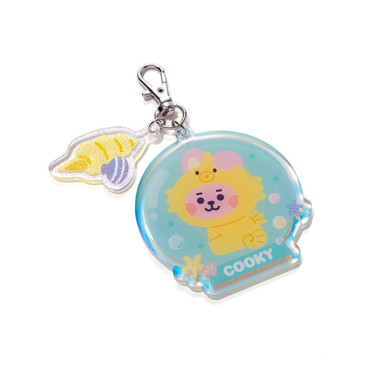 ベビー 海の生物2アクリルキーチェーン(Little Friends) COOKY