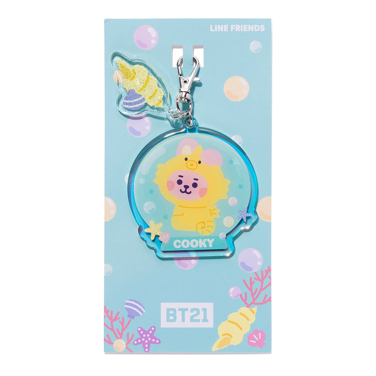 ベビー 海の生物2アクリルキーチェーン(Little Friends) COOKY