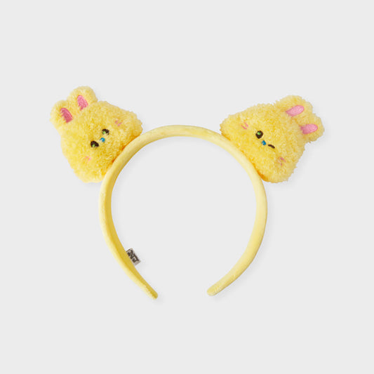 bunini ぬいぐるみヘアバンド (YELLOW)