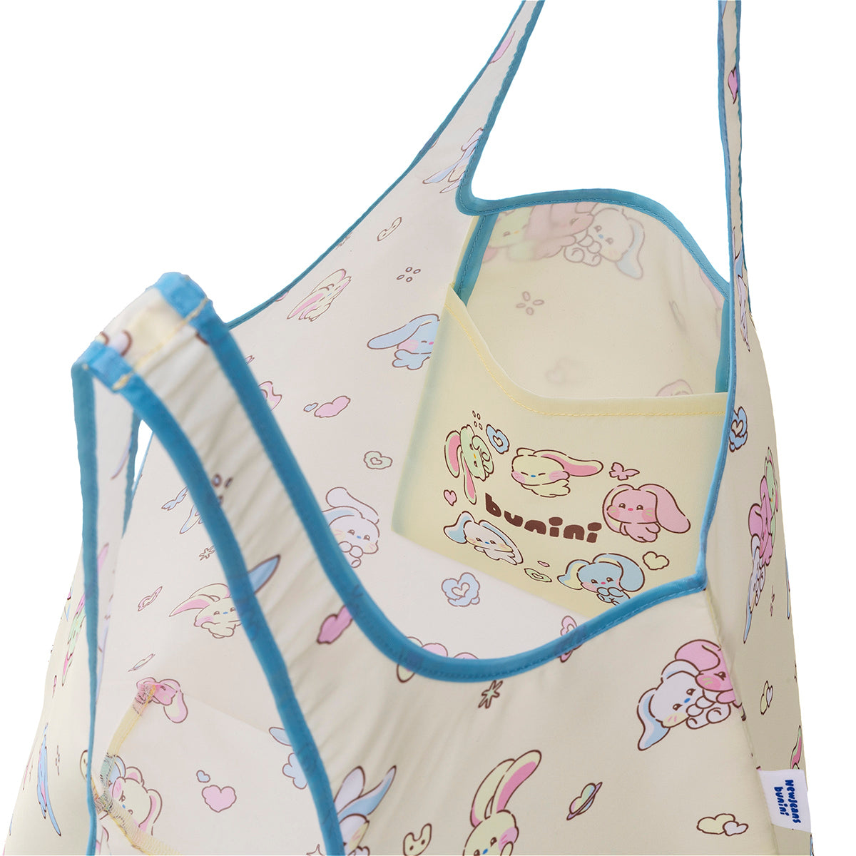 bunini 肩掛けエコバッグ(YELLOW)