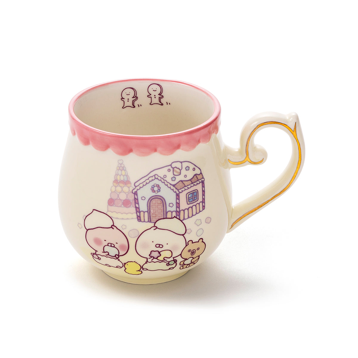 レリーフマグ(おかしのおうち) ちびちびうさまる