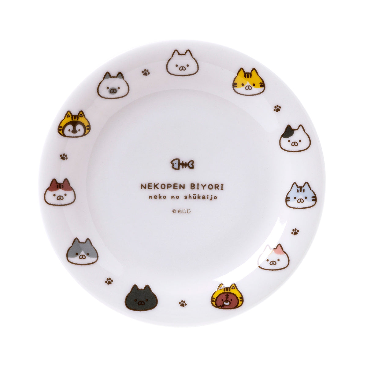 プレート(ねこのしゅうかいじょ) ねこぺん日和