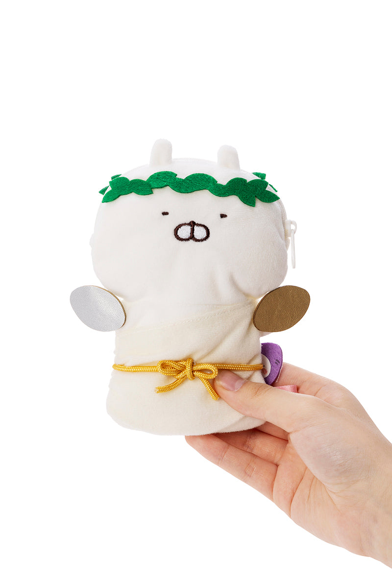 金の芋銀の芋 ダイカットフラットポーチ(むかしばなし) うさまる