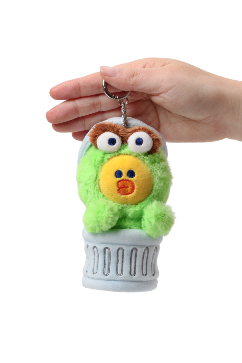 LINE FRIENDS X SESAME STREET ぬいぐるみキーリング サリー